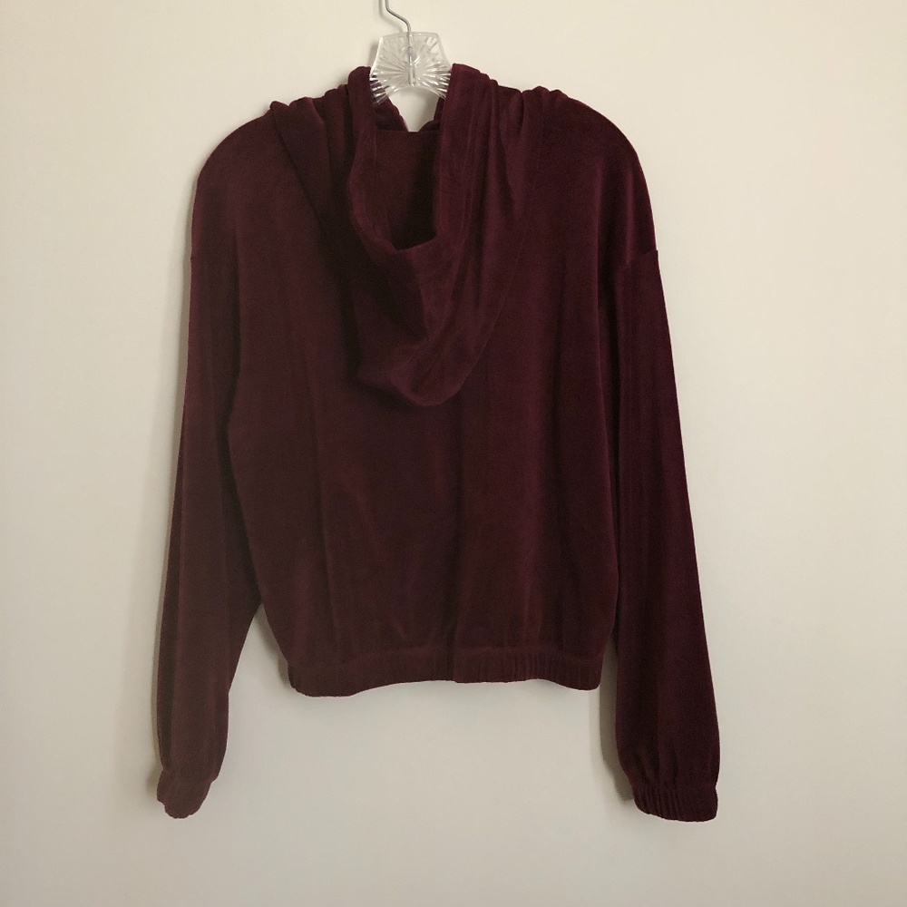 NEVER WORN Anthropologie Daily Practice Matching Velour Tracksuit Womens XS/S - Picture 3 of 14